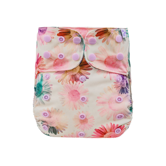 OS POCKET DIAPER SHELL  2025 - PASTEL PETALS