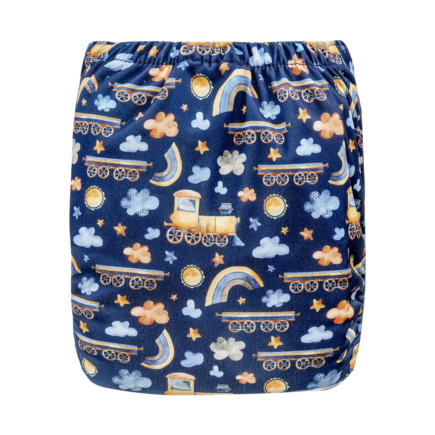 OS POCKET DIAPER SHELL  2025 -  LITTLE CABOOSE (BLUE)