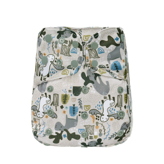 POCKET DIAPER SHELL - DOODLE MOOSE