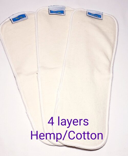 HEMP INSERTS -  Individually sold